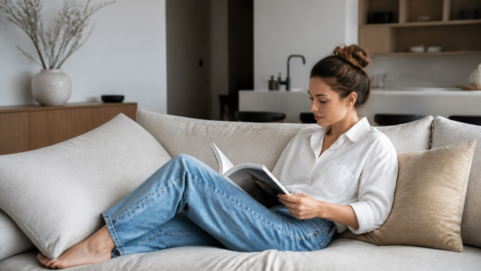 I Ate Meals at My Coffee Table for Years, Until I Found Article’s New Small-Space Dining Table